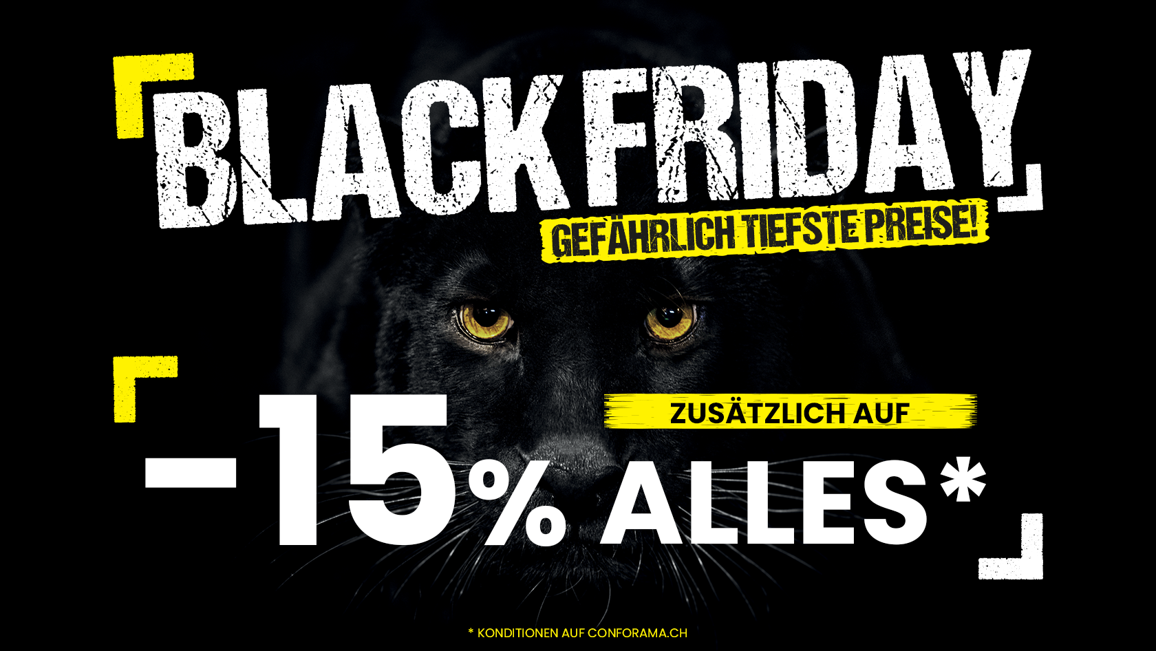 Conforama -15% zusätzlich auf alles!