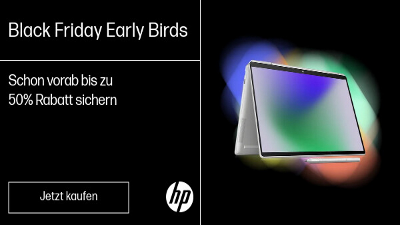 HP BLACK FRIDAY - Spare bis zu 50%!