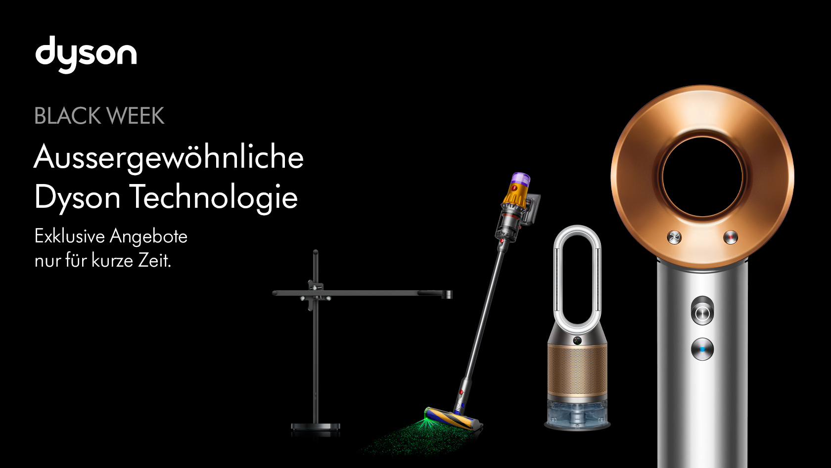 Bis zu CHF 200 auf Dyson.ch sparen